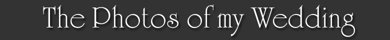 The photos of my Wedding logo image